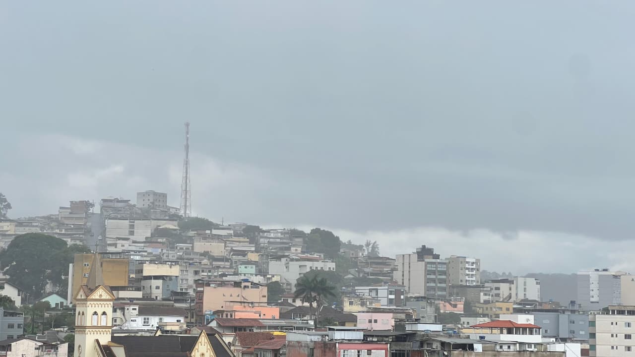 Santos Dumont está sob alerta amarelo de tempestade nesta quarta-feira